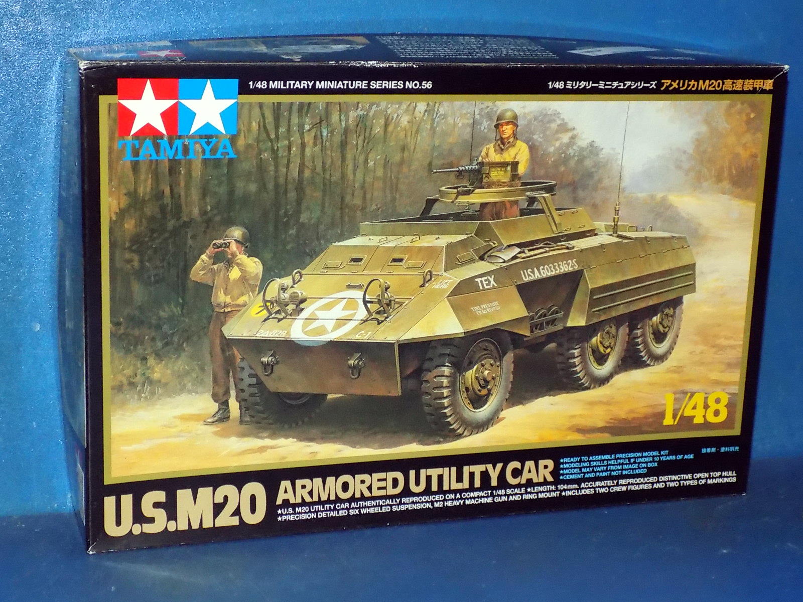 1/48 Tamiya - US M20 Armored Utility Car