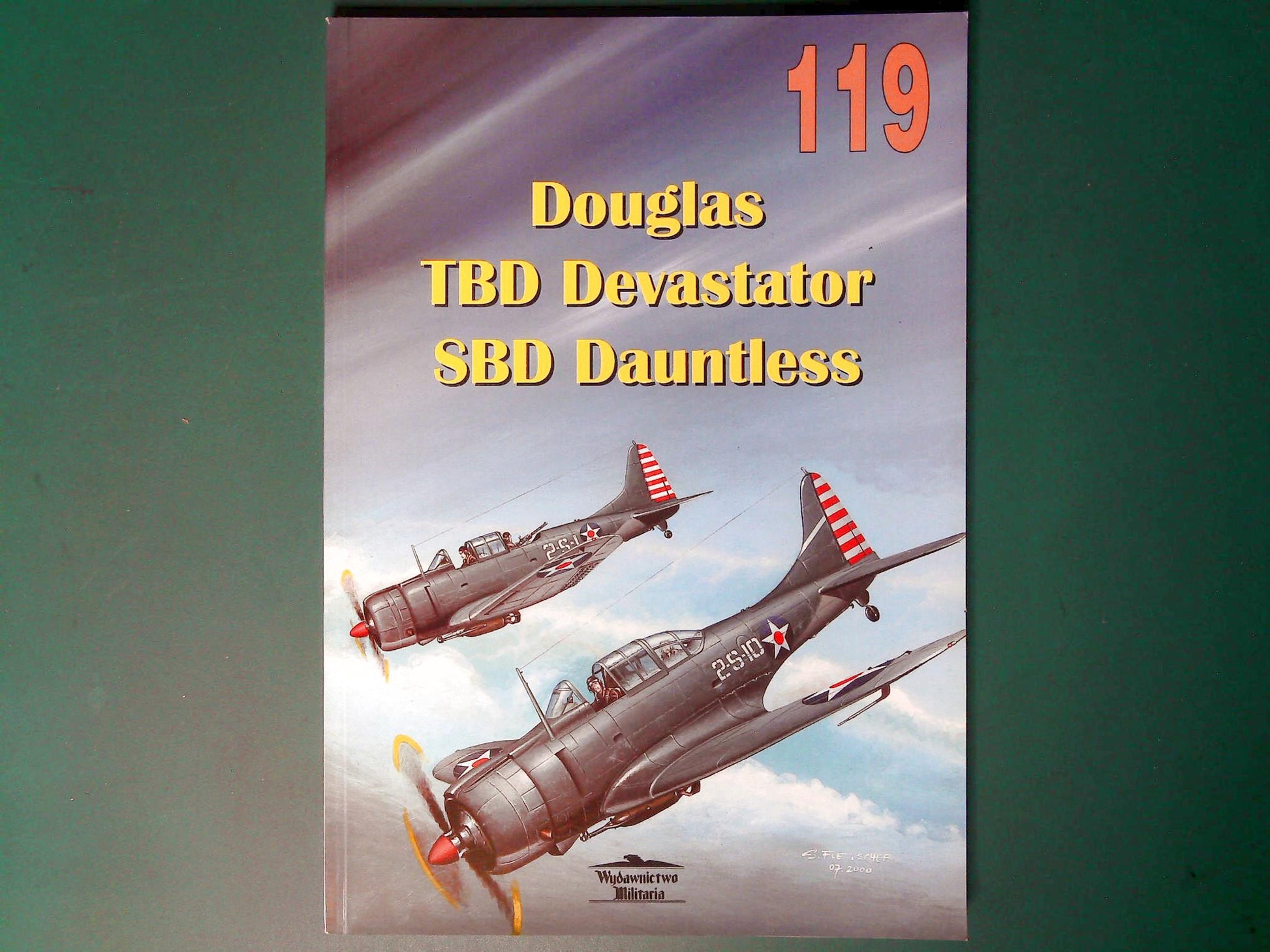  Wydawnictwo Militaria - 119: Douglas TBD Devastator / SBD Dauntless (Polish Text)