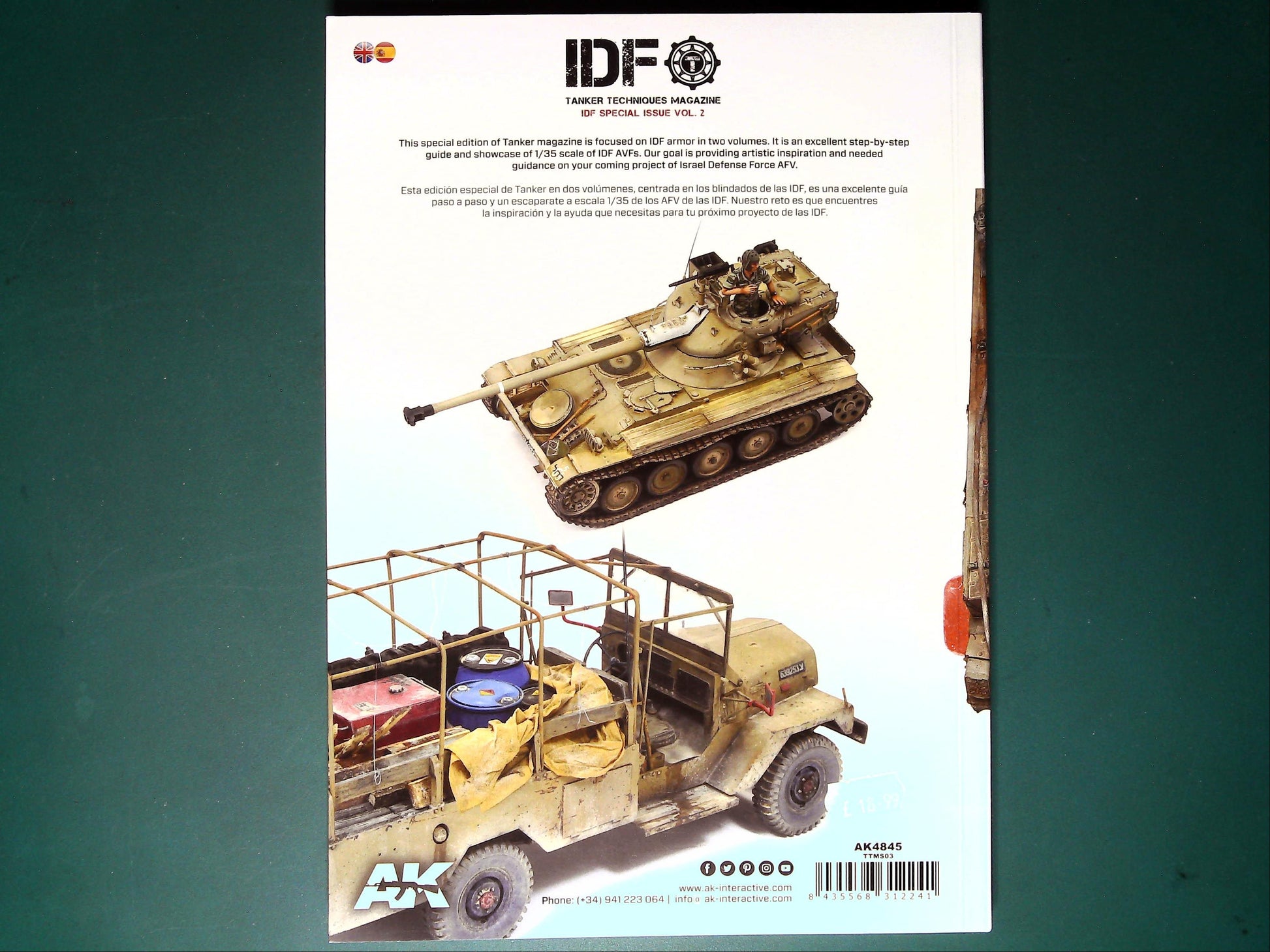  AK Interactive - Tanker Techniques Special 2 - IDF