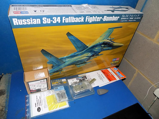 1/48 Hobbyboss - Su-34 Fullback w/Extras