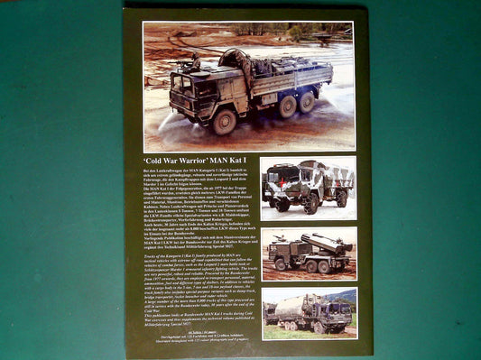  Tankograd - Special 5081: Cold War Warrior MAN KAT I LKW
