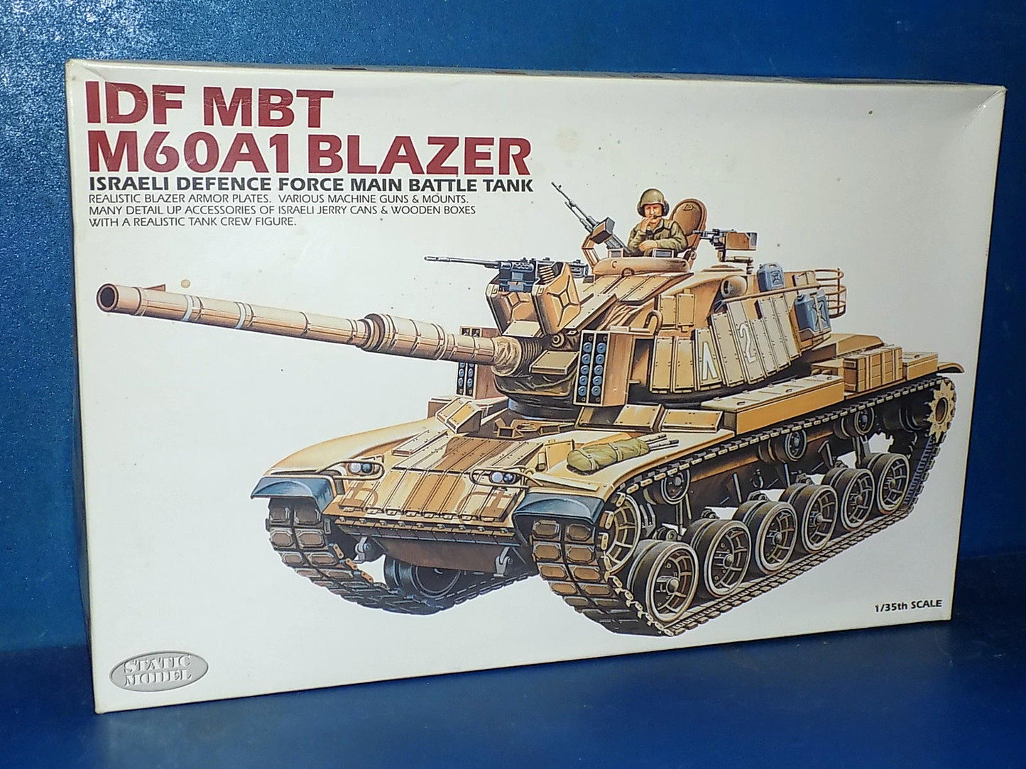 1/35 Academy - IDF MBT M60A1 Blazer
