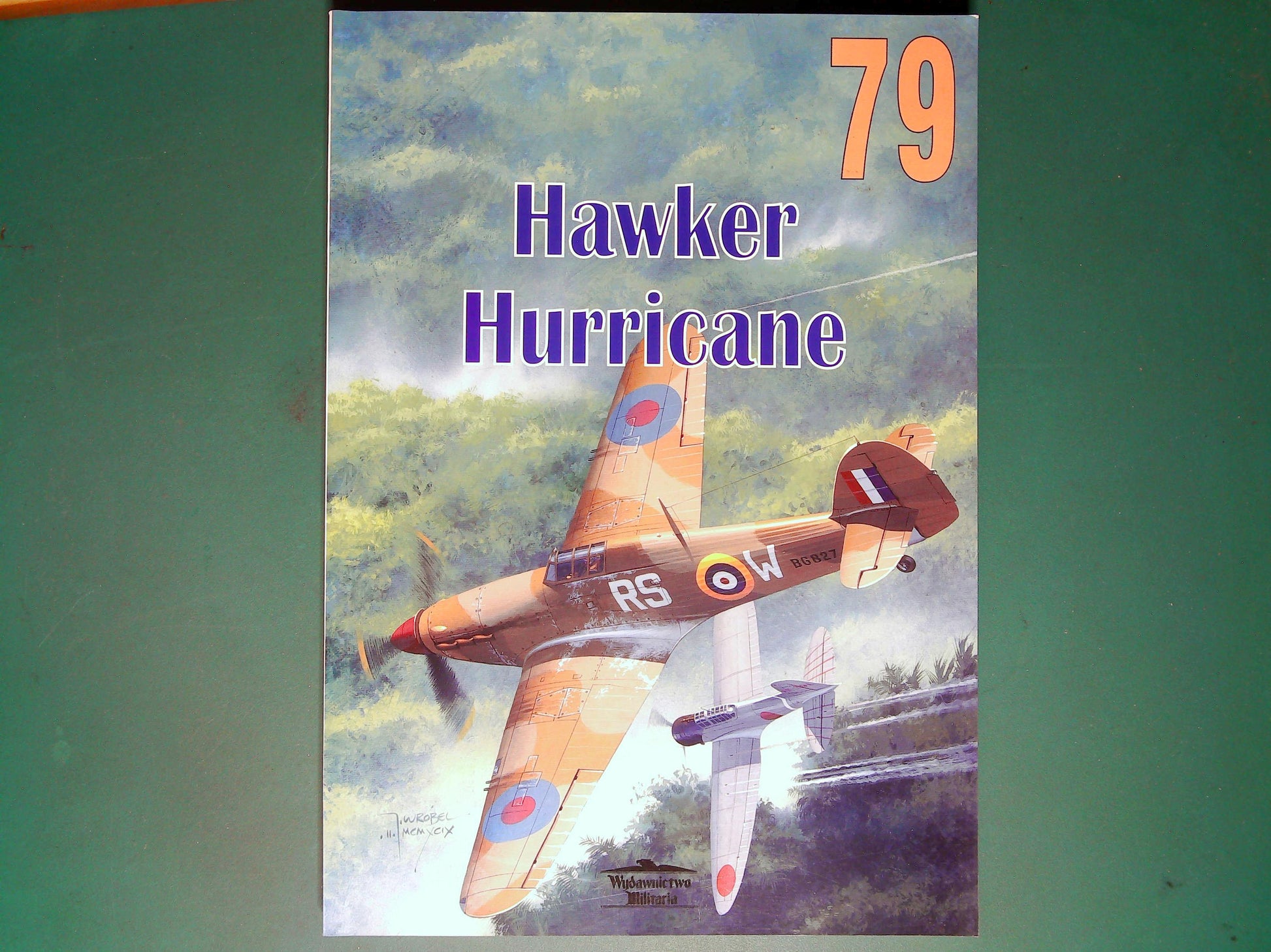  Wydawnictwo Militaria - 79: Hawker Hurricane (Polish Text)