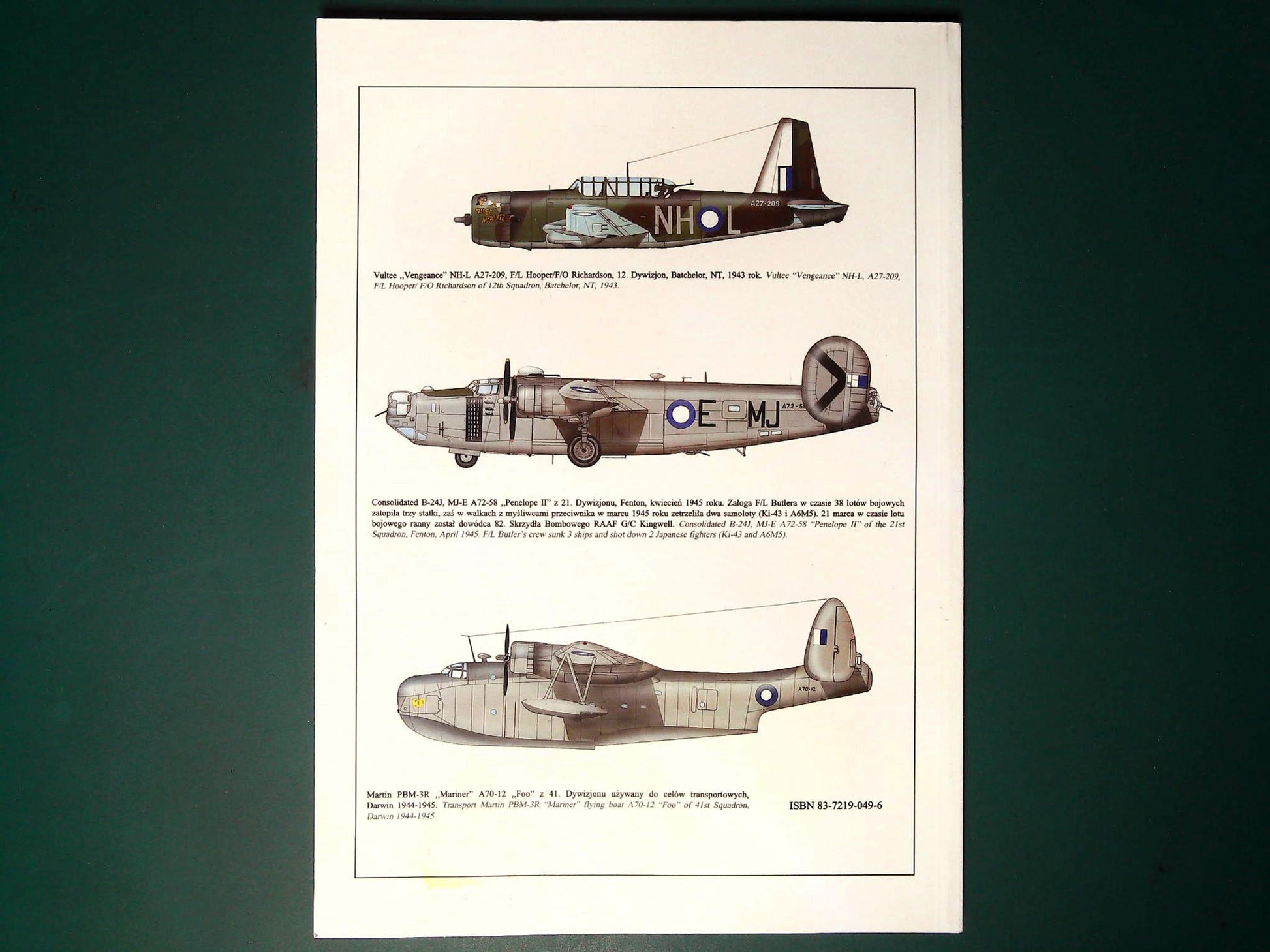  Wydawnictwo Militaria - 92: Australia 1942-1945 (Polish Text)