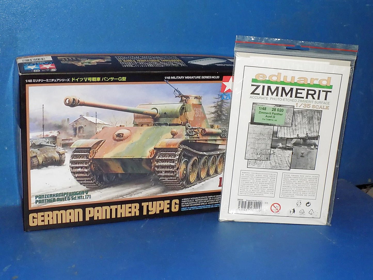 1/48 Tamiya - Panther G w/Extra