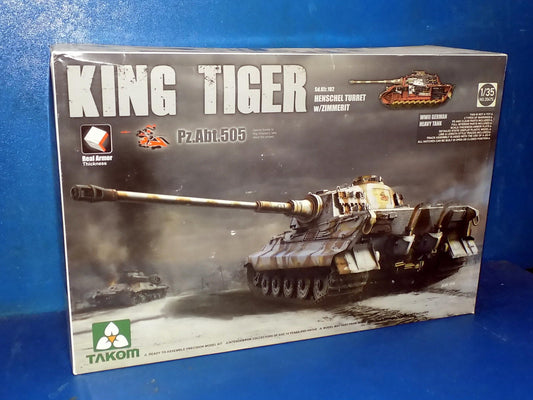 1/35 Takom - King Tiger w/Henschel Turret
