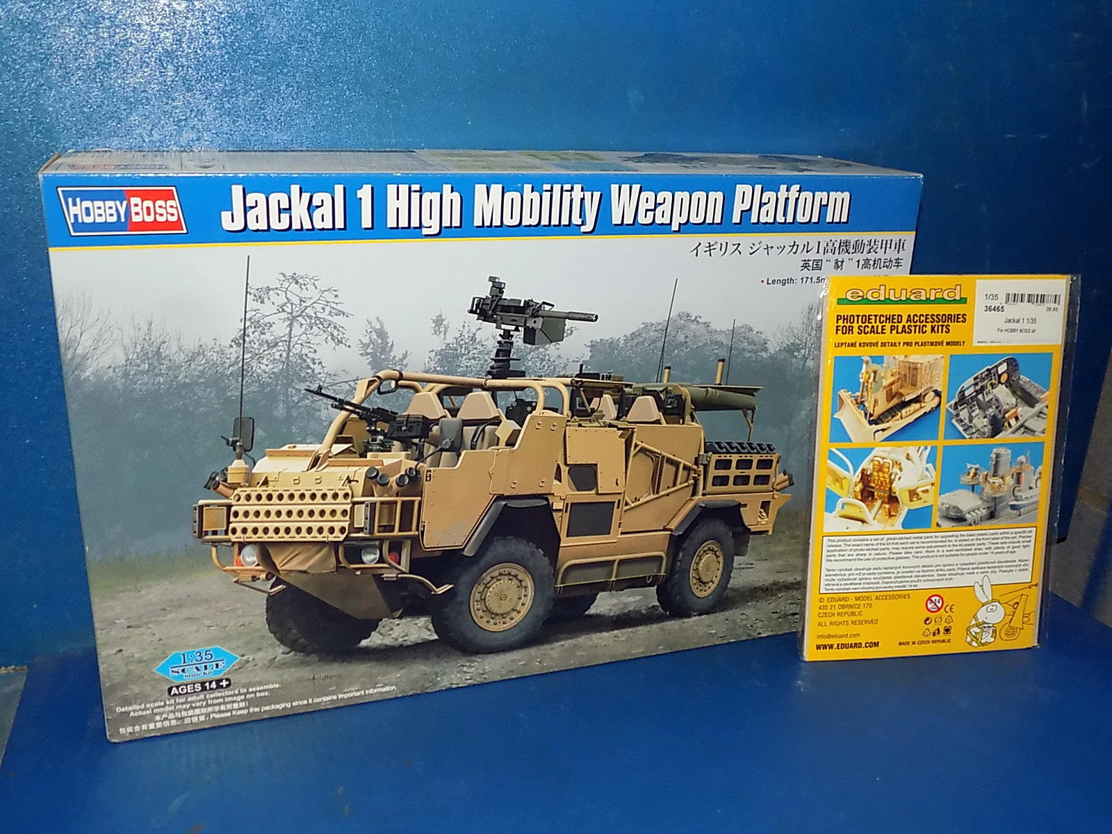 1/35 Hobbyboss - Jackal 1 High Mobility Weapons Platform w/Extra