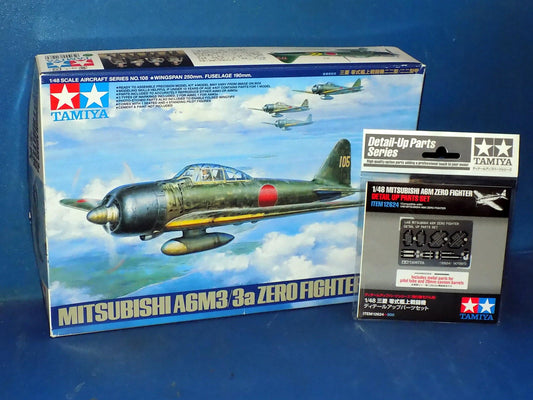 1/48 Tamiya - Mitsubishi A6M3/3a Zero w/Extra