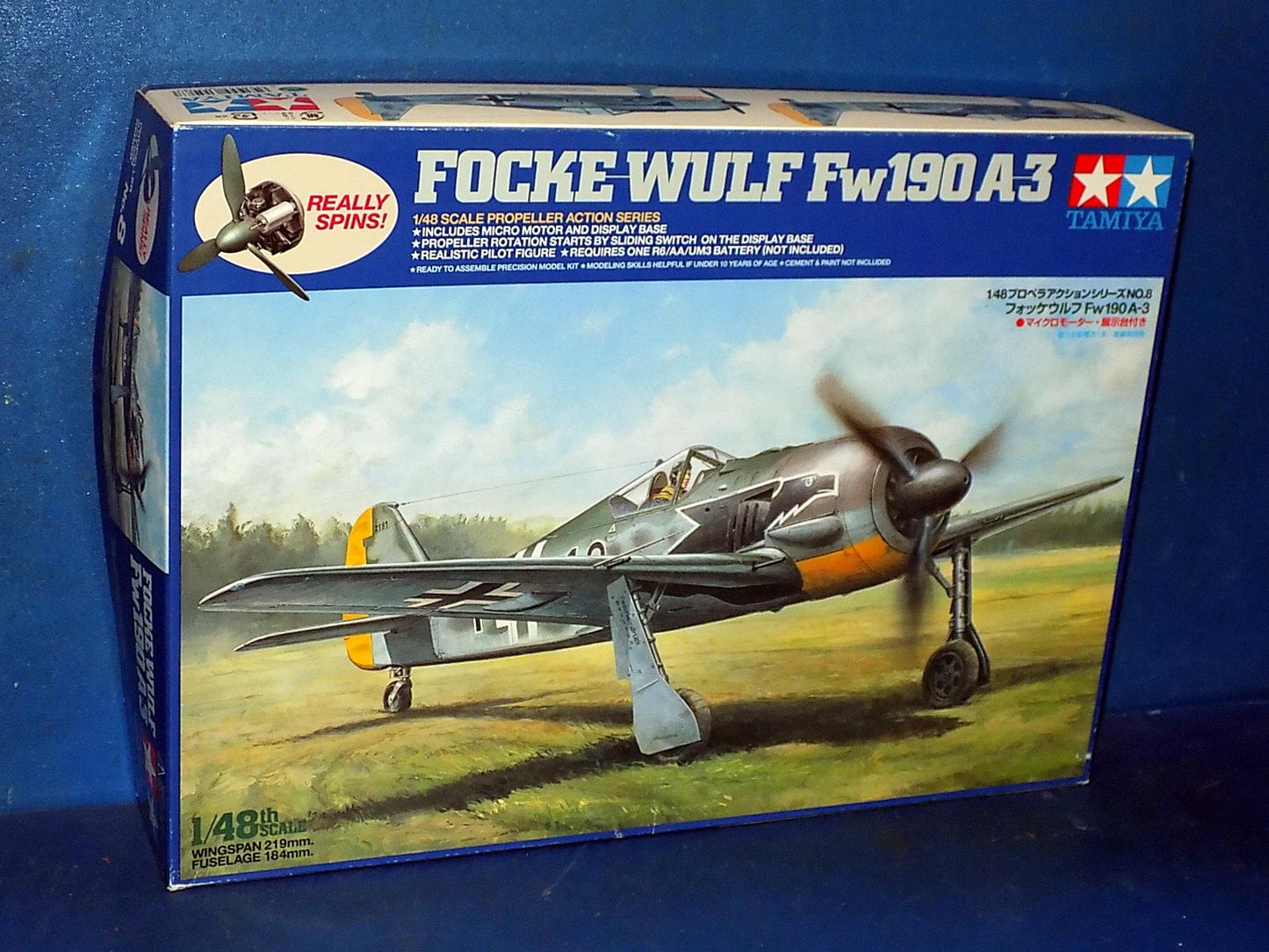 1/48 Tamiya - Fw190A-3 (Motorized)