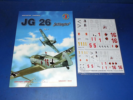  Kagero - Mini 2: JG1 JG26 Schlageter  w/Decals