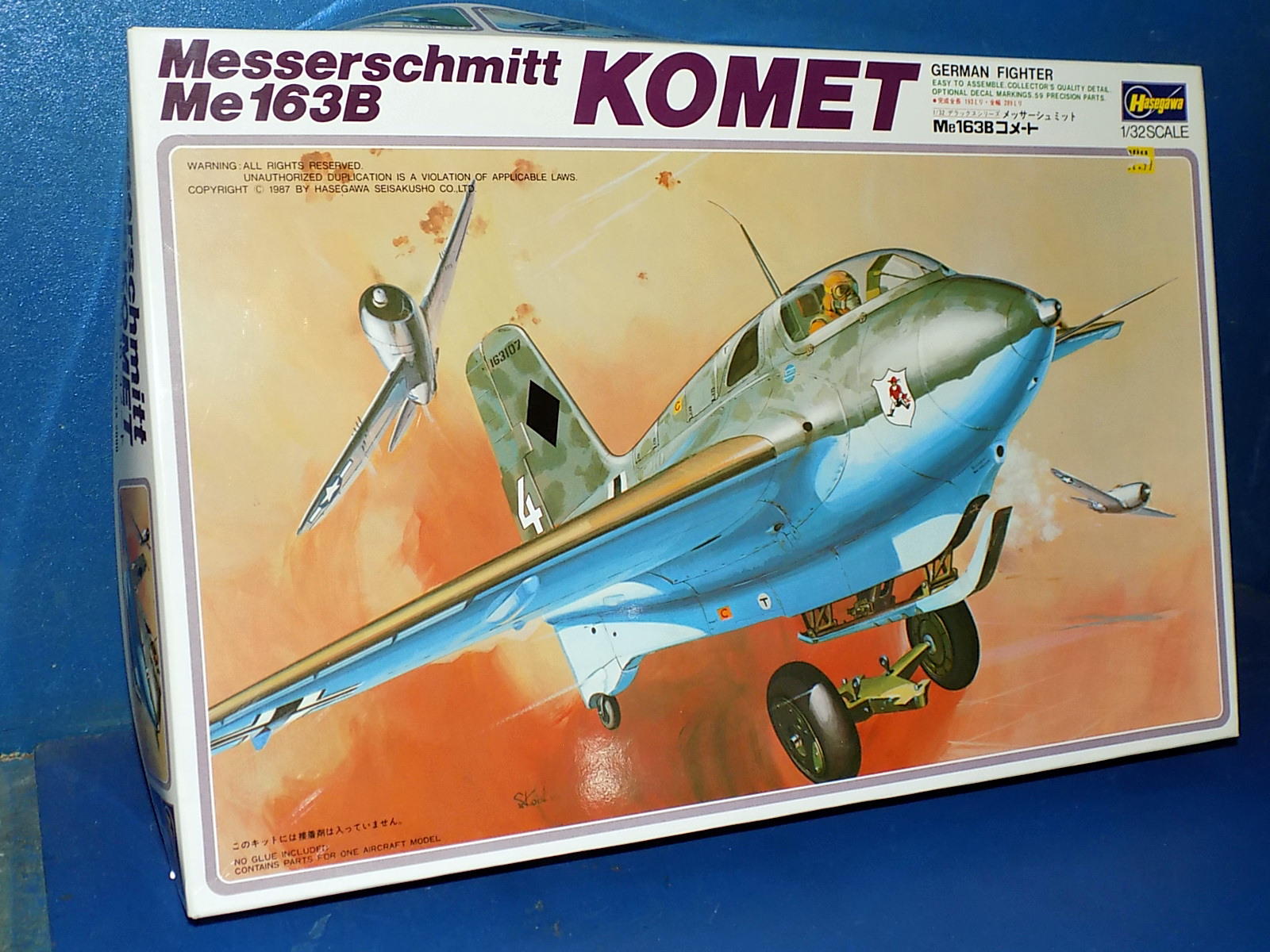 1/32 Hasegawa - Messerschmitt Me163B Komet