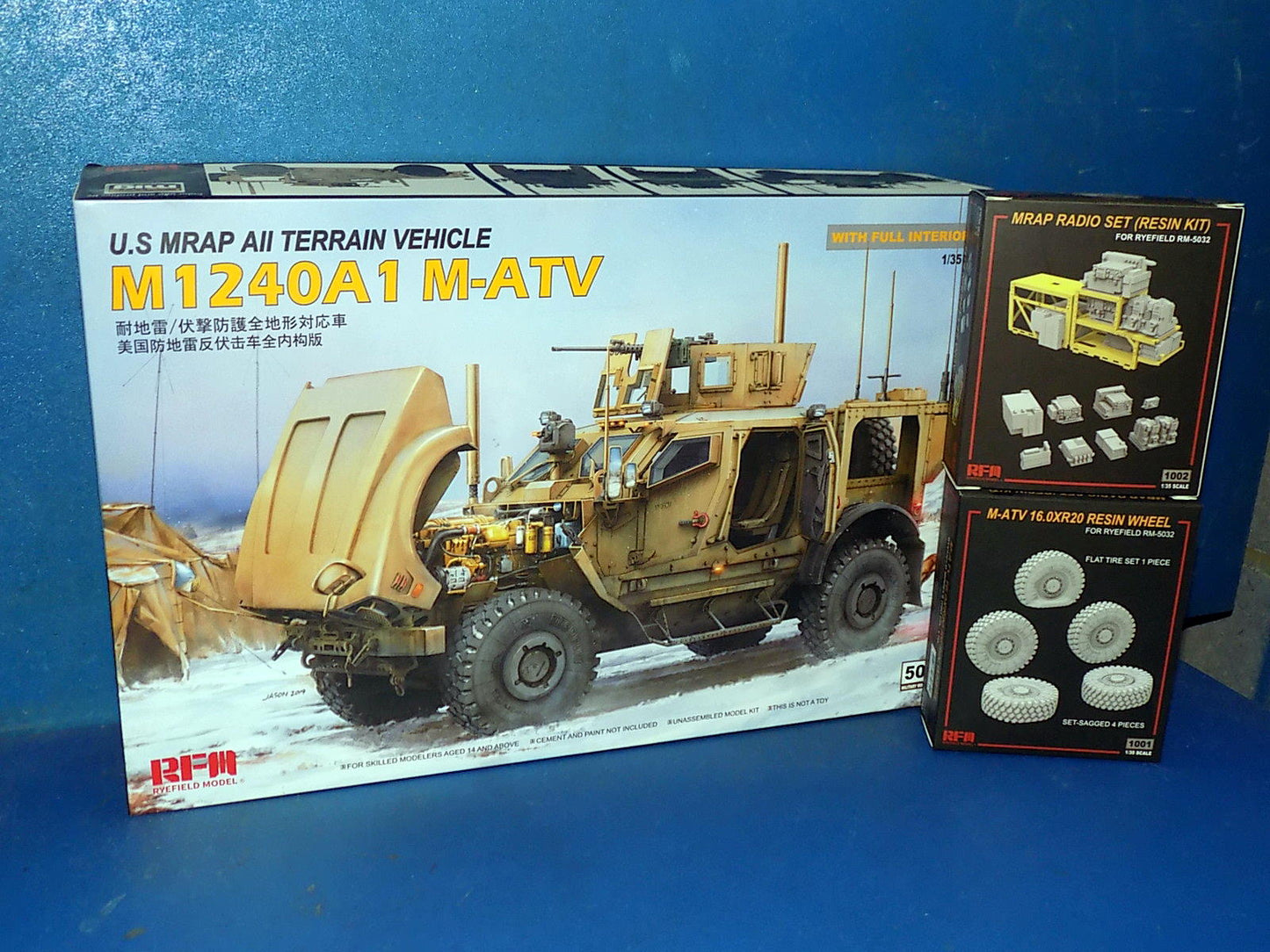 1/35 Rye Field - M1240A1 M-ATV w/ Interior w/Extras