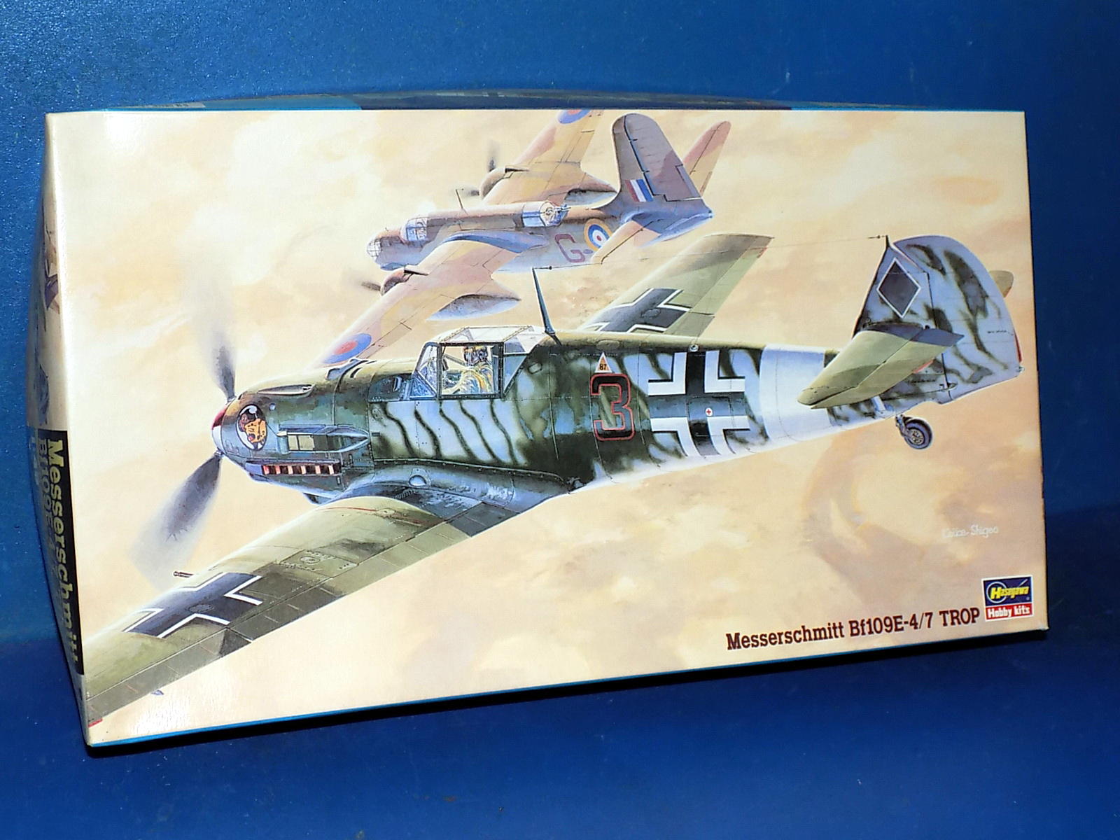 1/48 Hasegawa - Messerschmitt Bf109E-4/7 Trop