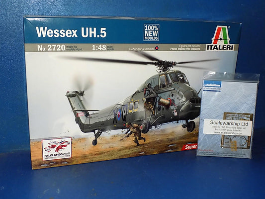 1/48 Italeri - Wessex HU.5 w/Extra