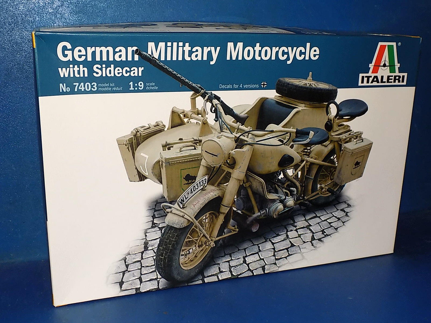 1/9 Italeri - BMW R75 w/Sidecar