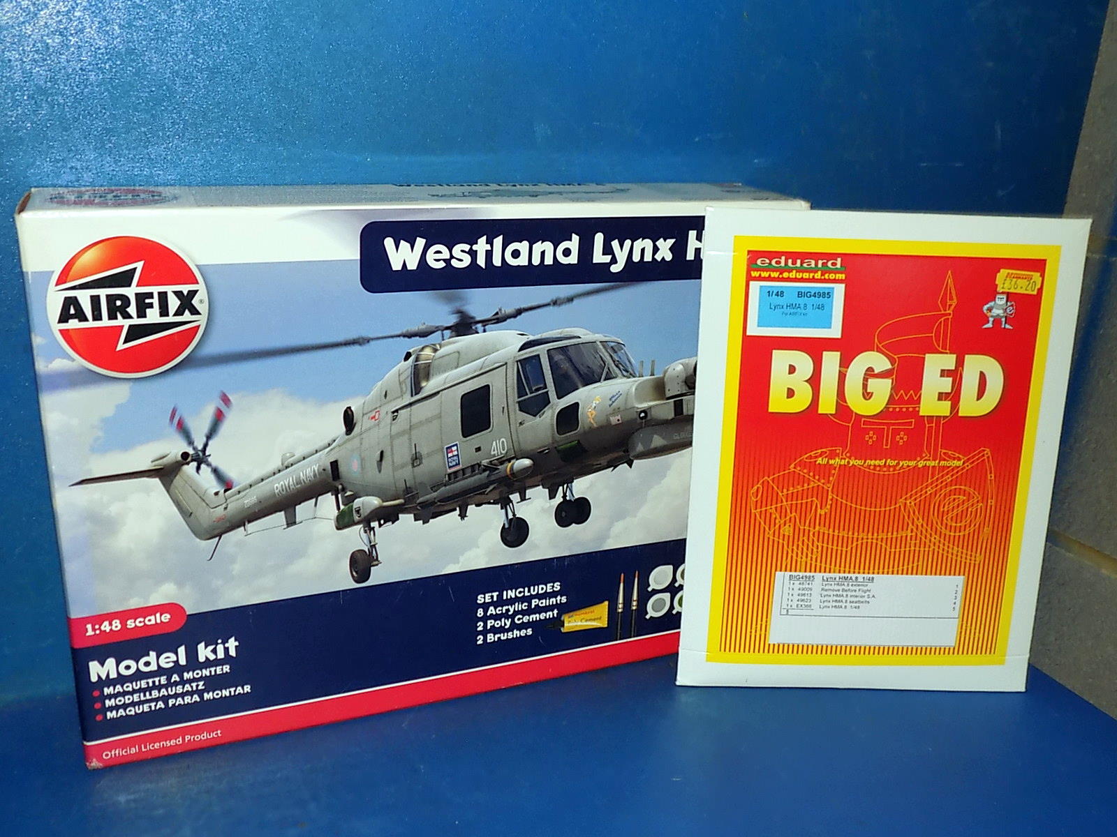 1/48 Airfix - Westland Lynx HMA 8 (NO Paints) w/Extra