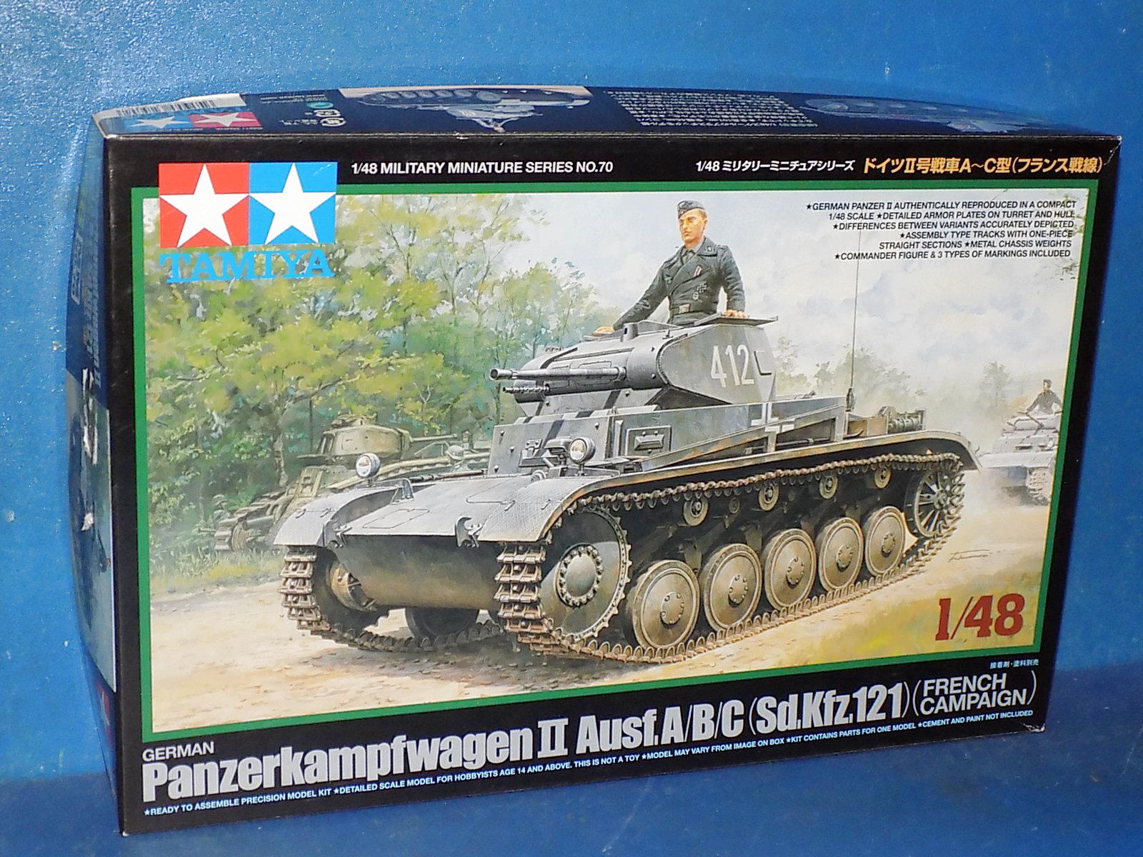1/48 Tamiya - Panzerkampfwagen II Ausf.A/B/C French Campaign