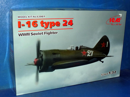 1/32 ICM - I-16 Type 24 Soviet Fighter