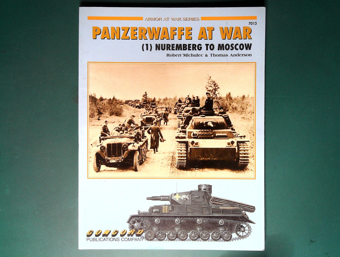  Concord Publications - 7013: Panzerwaffe at War (1) Nuremnerg to Moscow