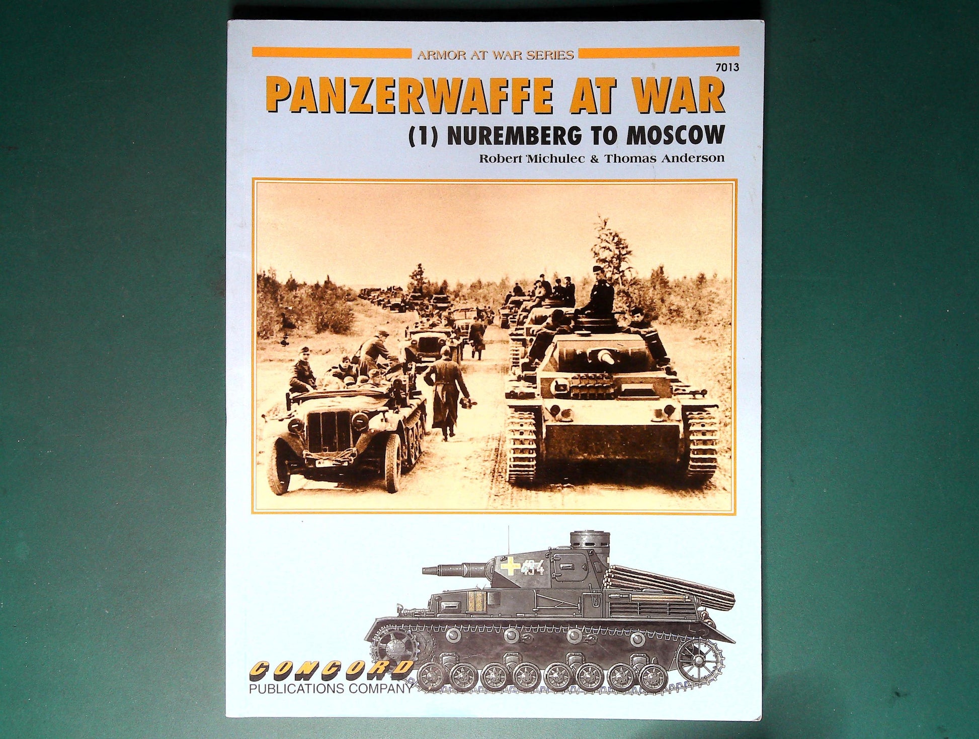  Concord Publications - 7013: Panzerwaffe at War (1) Nuremnerg to Moscow