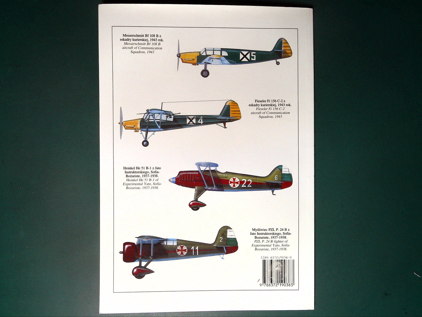  Wydawnictwo Militaria - 88: Sojusznicy Lyftwaffe Bulgaria (Polish Text)