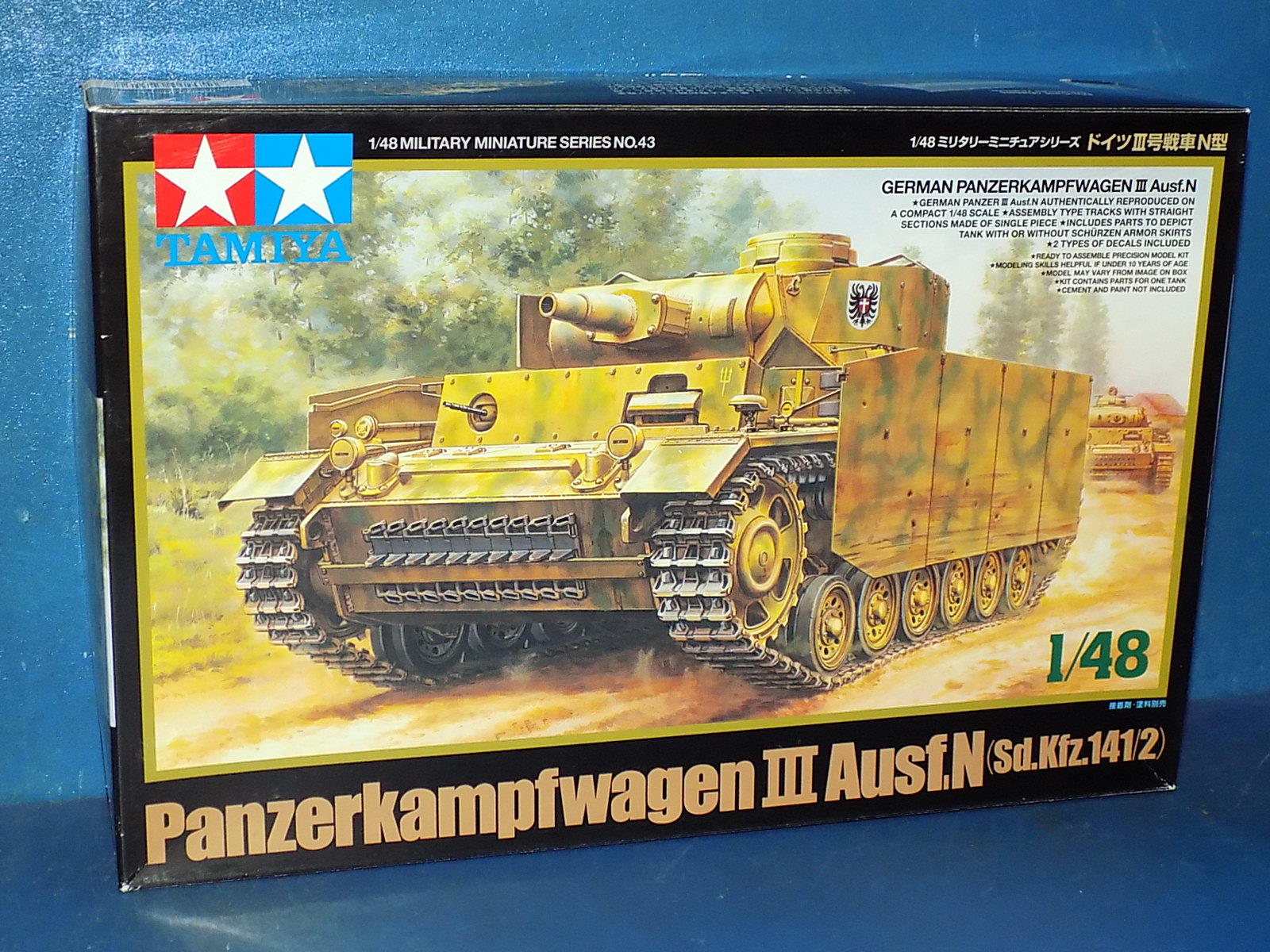 1/48 Tamiya - Panzerkampfwagen III Ausf.N