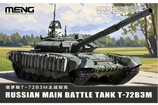 1/72 Meng Model - Russian Main Battle Tank T-72B3M