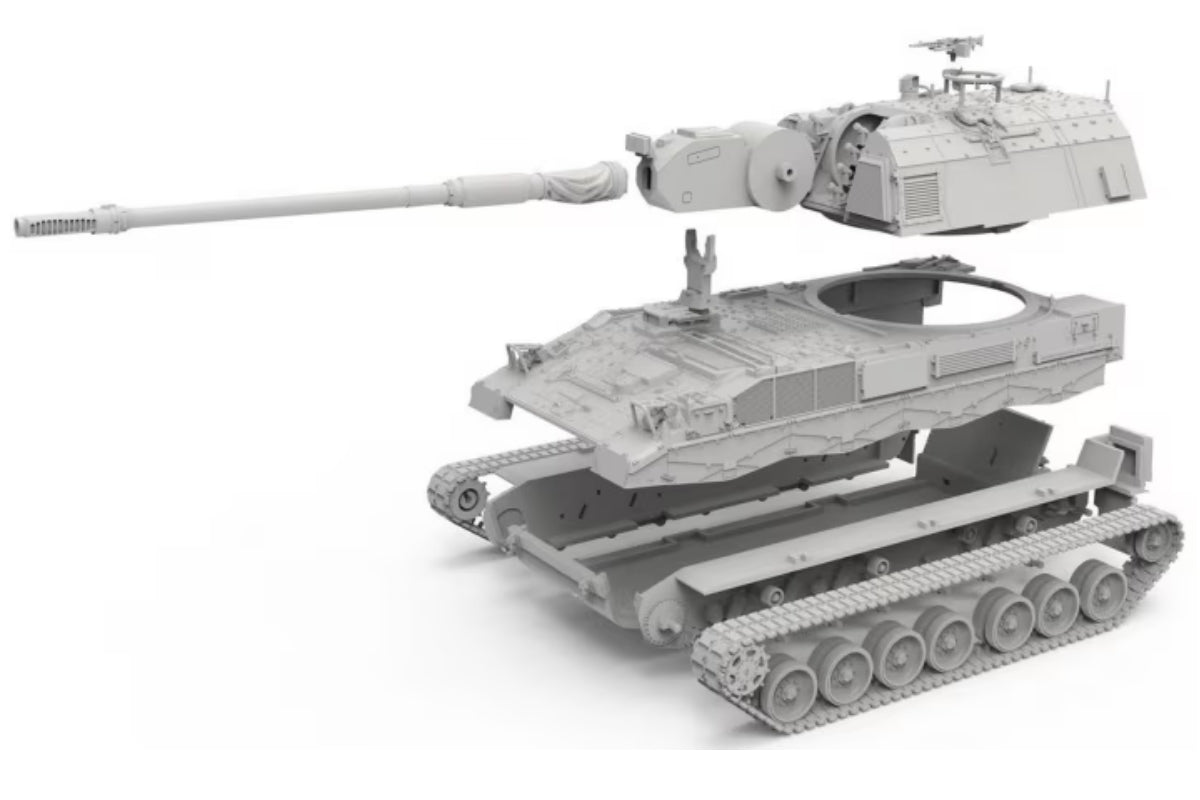 1/72 Meng Model - German Panzerhaubitze 2000