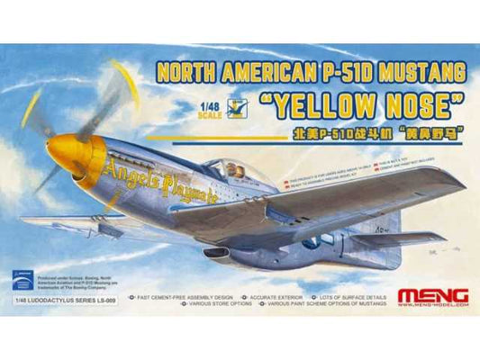 1/48 Meng Model - North American P-51D Mustang Yellow Nose