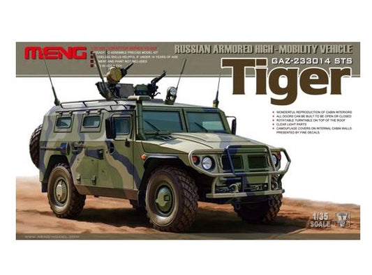 1/35 Meng Model - Russian GAZ-233014 STS Tiger Russian Armoured High Mobility Vehicle