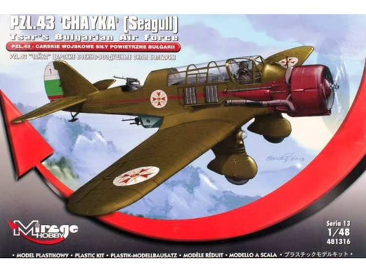 1/48 Mirage Hobby - PZL.43 Chayka (Seagull) Bulgarian Air Force