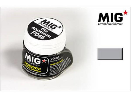 20ml Mig Productions - Pigment - Old Aluminium