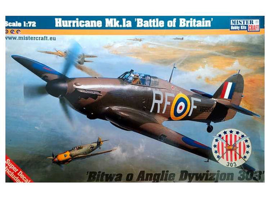1/72 Mister Craft - Hurricane Mk.Ia 'Battle of Britain'