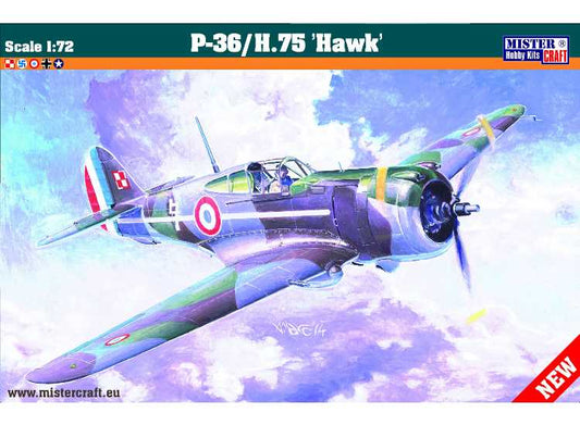 1/72 Mister Craft - P-36/H.75 Hawk