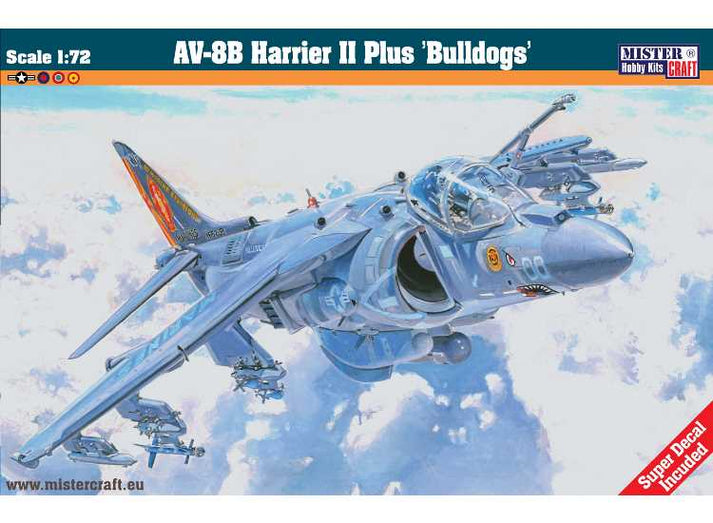 Mister Craft MISD53 1/72 - AV-8B Harrier II Plus Bulldogs – Models For ...