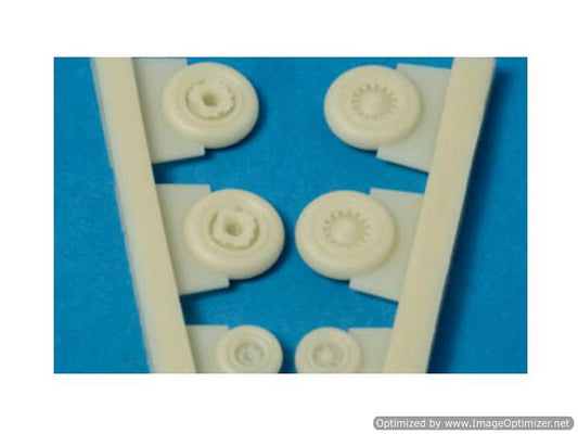1/72 Maestro Models - SAAB 37 Viggen wheels for main and nose gear