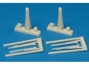 1/72 Maestro Models - 2 x Missiles RB 75 AGM-65 Maverick w launchers