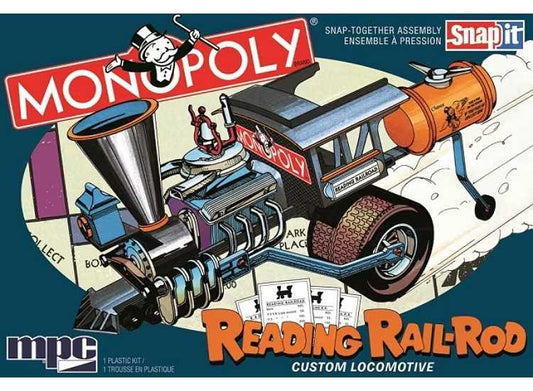 1/25 MPC - Monopoly Reading Rail-Rod - Custom Locomotive Snap It
