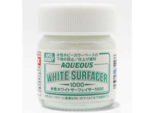 40ml Mr Hobby - Aqueous White Surfacer 1000