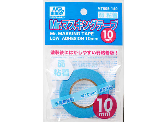 - Mr Hobby - Mr Masking Tape 10mm Low  Adhesion