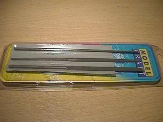 - Model Craft - Set of 3 Precision Needle Files