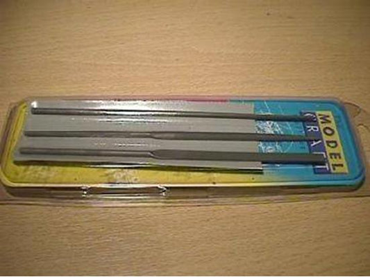 - Model Craft - Set of 3 Precision Needle Files