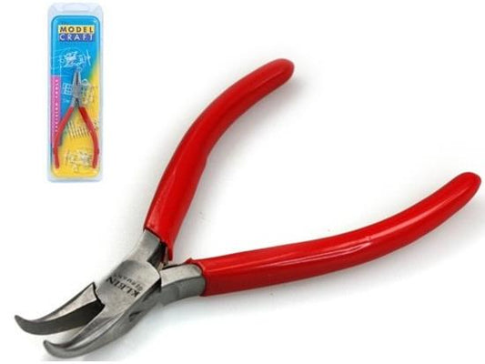 115mm Model Craft - Klein Box-Joint Pliers / Snipe, Bent 115mm