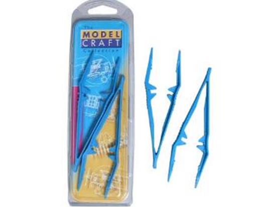 - Model Craft - 2 x Plastic Tweezers