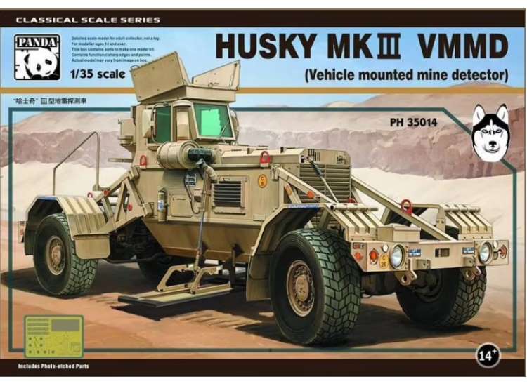 1/35 Panda Models - Husky Mk.III VMMD - Vehicle Mounted Mine Detector