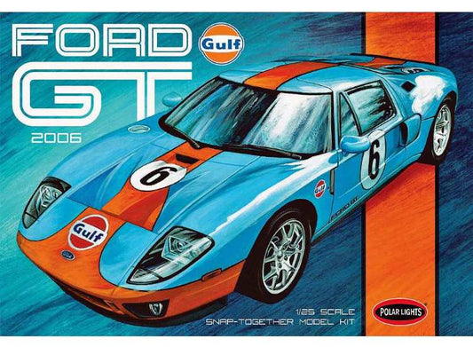 1/25 Polar Lights - 2006 Ford GT (snap together model)