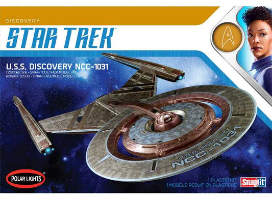 1/2500 Polar Lights - Star Trek U.S.S. Discovery NCC-1031 Snap it model