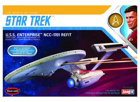 1/1000 Polar Lights - Star Trek USS Enterprise NCC-1701 Refit