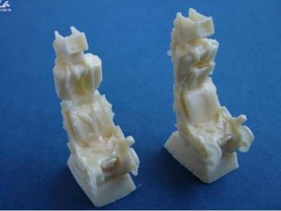 1/48 Pavla - MB. Mk. 6 Seats For kit: Buccaneer - pilot's and operator's seats
