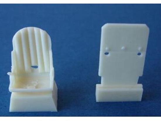 1/48 Pavla - Spitfire seat + Armoured plate